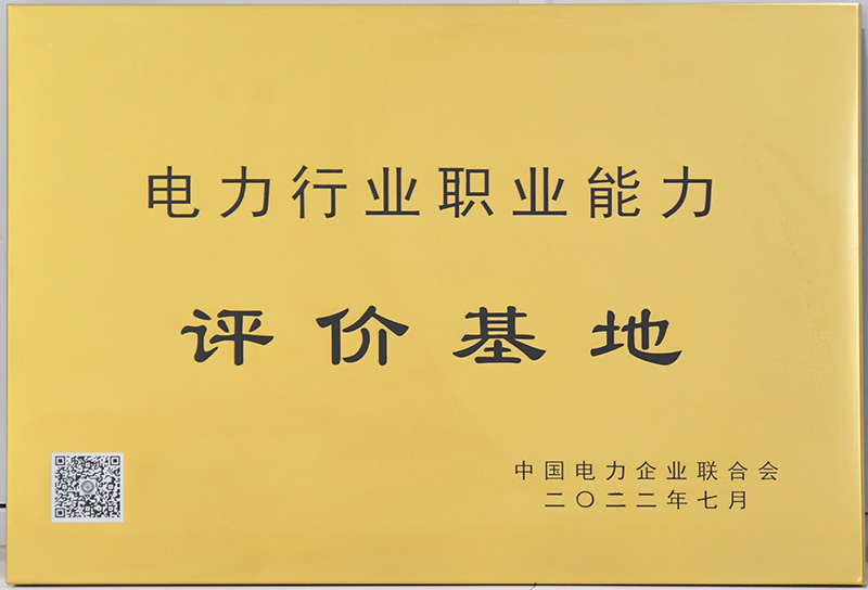 电力行业职业技能等级认定分支机构